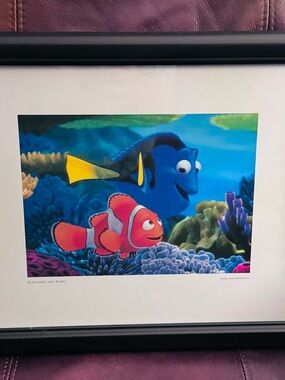 Disney Finding Nemo Wall Art - Blue & Orange Characters